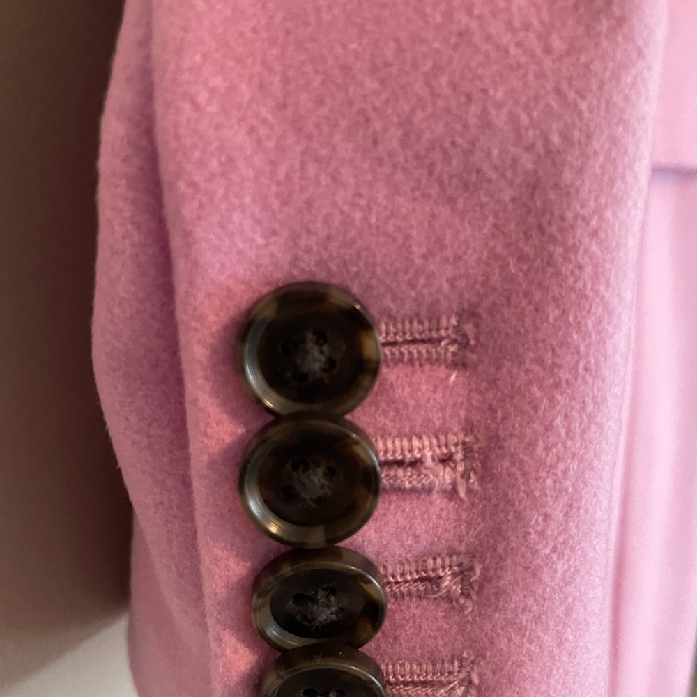 ✨NWT✨  J. Crew Alfie Topcoat in Picador Pink Italian Wool Blend Coat - Picture 5 of 14